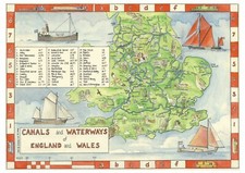 Map of the Canals and