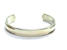 Vintage Danish HANS HANSEN Solid Silver Bangle Bracelet - 31.4 grams