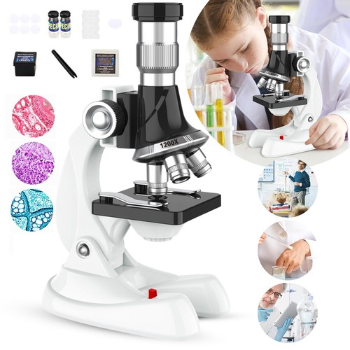 Kid toy microscope science - microscope,