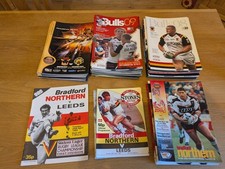 Bradford RL home Programmes x 63