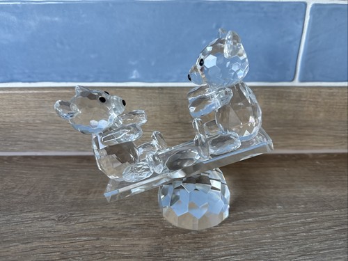 Crystal teddy bears - bears, seesaw