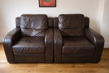 Natuzzi Leather Armchair –