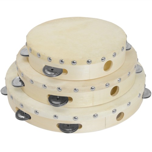 Tiger tambourines single row - single,