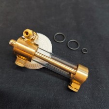 Mini Displacement Oiler for Model Steam Engine with Split Design and Glass Tube