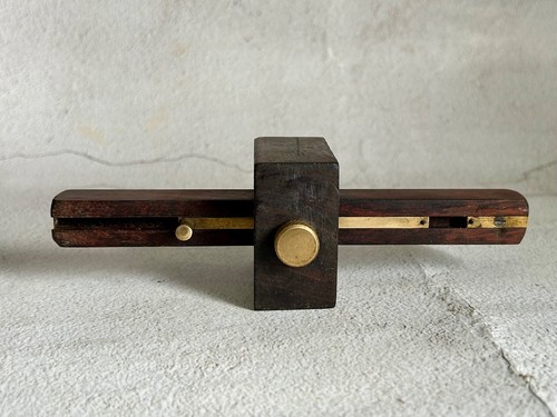 Antique mortise gauge wood - mortise,