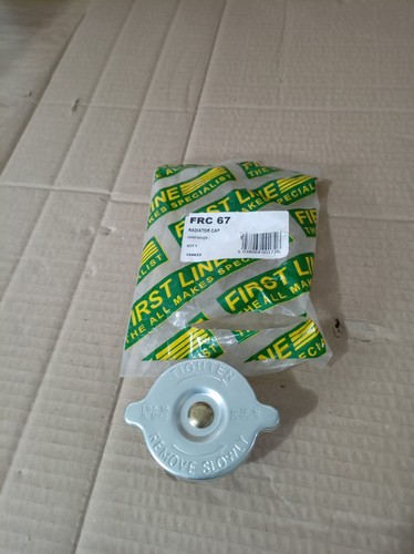 First line radiator cap - first,