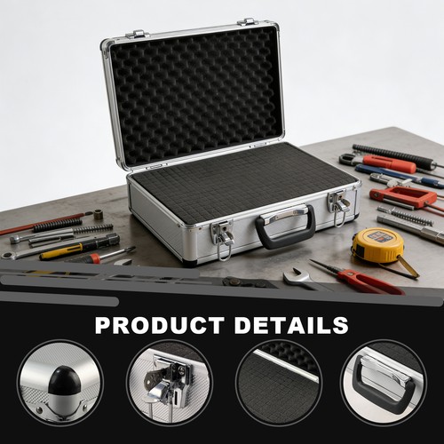 Durable aluminum alloy toolbox - durable,