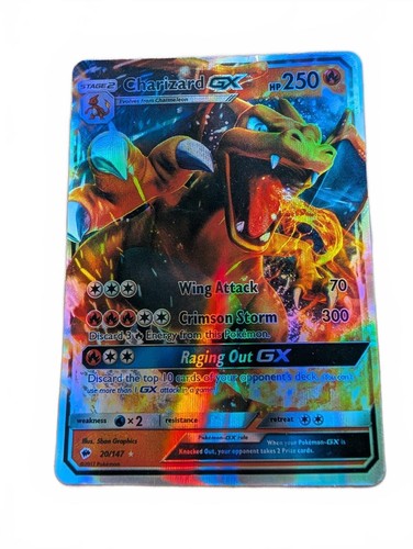 Charizard pokémon trading - gx,
