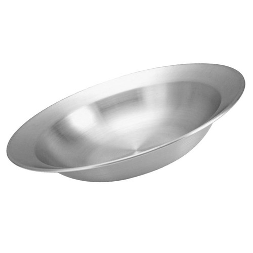 Stainless steel noodles bowl - steel,