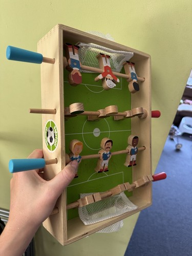 Wood table football board game - table,