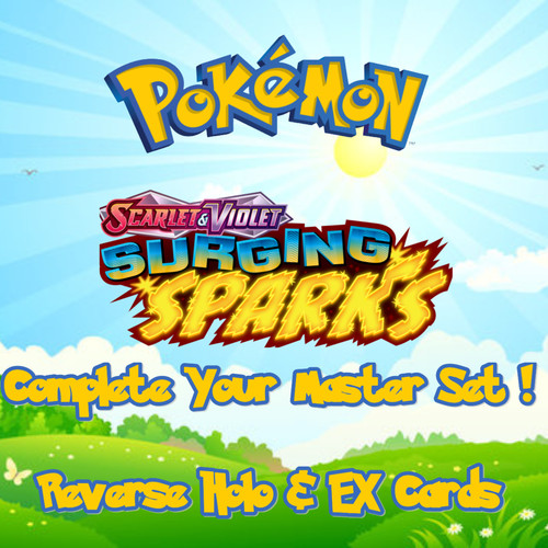 Surging sparks pokemon - pokemon, cards