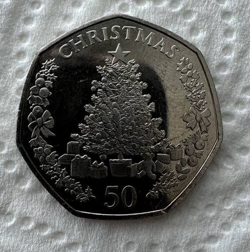 2016 gibraltar christmas 50p - 2016,