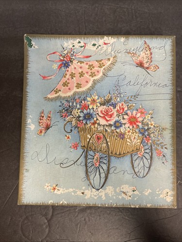 Vintage card box deluxe - vintage,