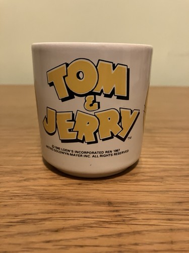 Vintage tom and - jerry, mug