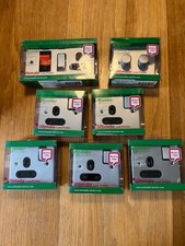scneider switched sockets, 2 gang dimmer ,cooker control unit unused