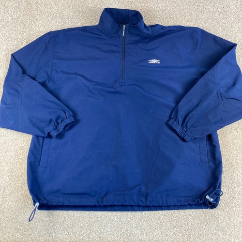 Umbro drill top mens blue - drill,