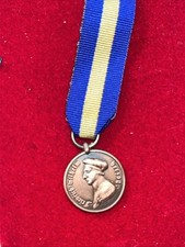 Miniature Brunswick Medal for