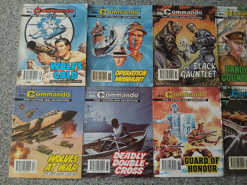 Commando comics job lot - commando, bundle