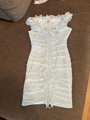 Polly light blue - light, dress