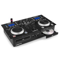 Vonyx CDJ-500 Dual DJ CD Mixer