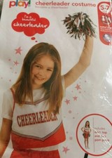 New. Girls Cheerleader Costume