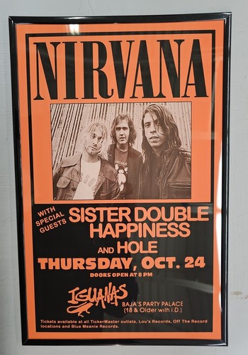 Nirvana iguanas concert club - nirvana,