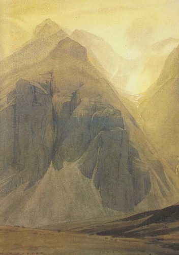 Scafell pike from - scafell, upper