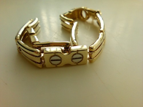 Gold bracelet carat - gold, yellow