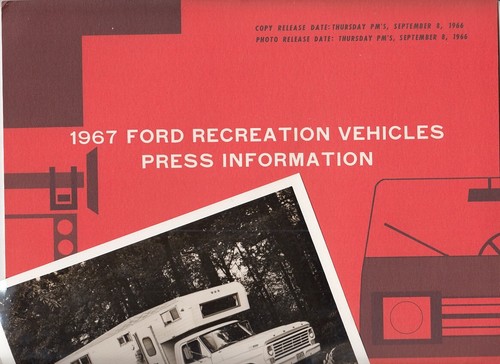1967 ford recreational - ford,