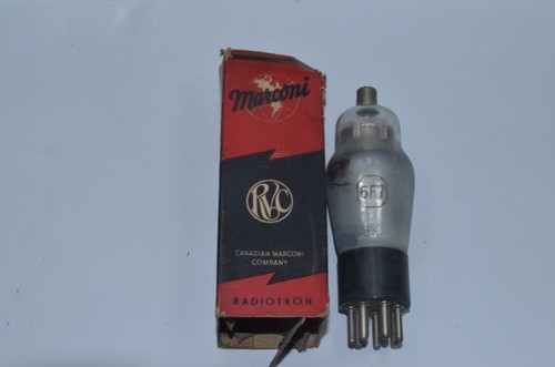 Vintage nos marconi radiotron - vintage,
