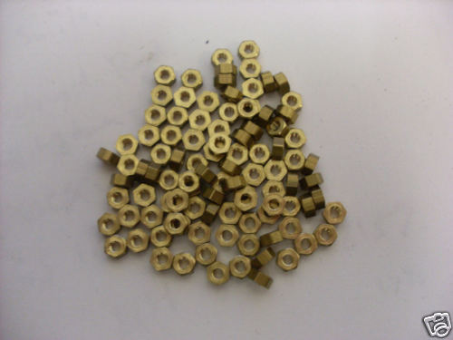 Brass nuts pack of - ba,