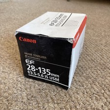 Box Only For Canon EF 28-135mm f/3.5-5.6 IS USM