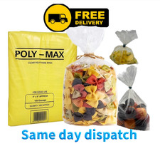 POLY BAGS CLEAR PLASTIC