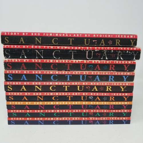 Sanctuary manga vol sho - 1-9,