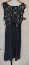 Women’s Black and Sequin Billie & Blossom by Dorothy Perkins dress Size 14 New