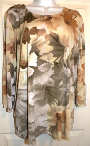 Lovely brown fall print - brown,