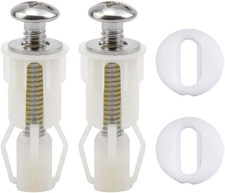 2 Pack Toilet Seat Hinges
