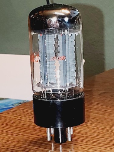 Mullard 5ar4 gz34 - 5ar4/gz34, etched