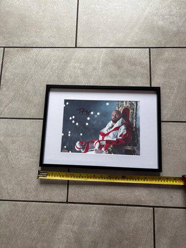 Tyson fury signed picture with - signed,