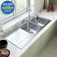Stainless Steel Double Bowl