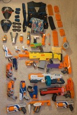 Nerf Guns +Accessories Joblot