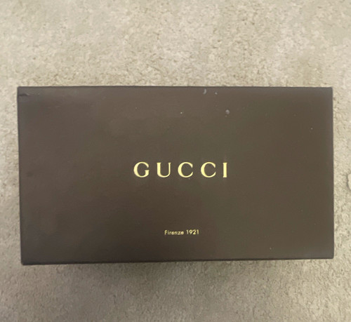 Gucci green leather flat - leather,