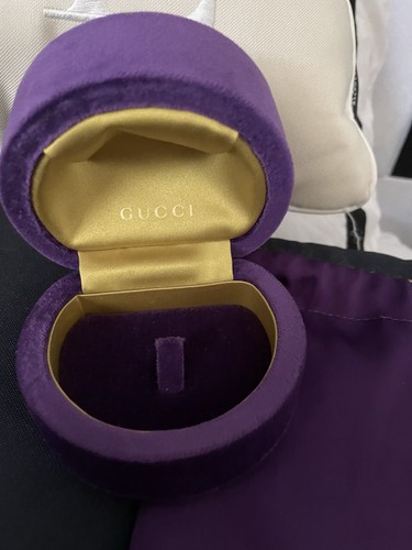 Gucci ring box and pouch - gucci,