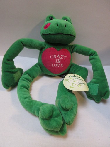 Vintage plush green - vintage, frog