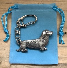 Dachshund Silver Pewter