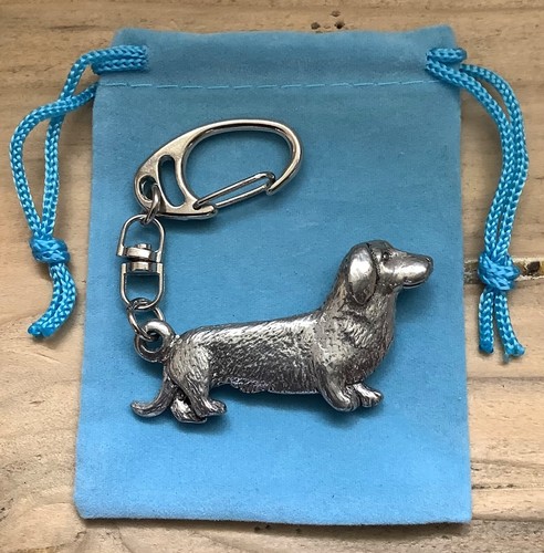 Dachshund silver pewter - dachshund,