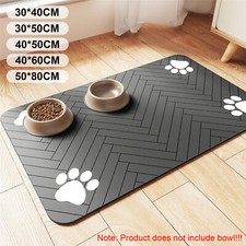 Large Cat Dog Food Mat For Pet