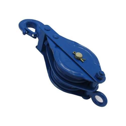 Double sheave with hook 5 - hook, 0.5