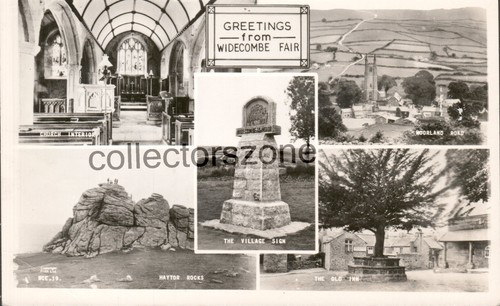 Greetings from widecombe - greetings, fair