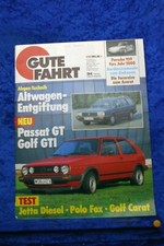 Good Drive 2/85 VW Golf GTI Passat GT PORSCHE 959 Golf Carat Jetta Diesel